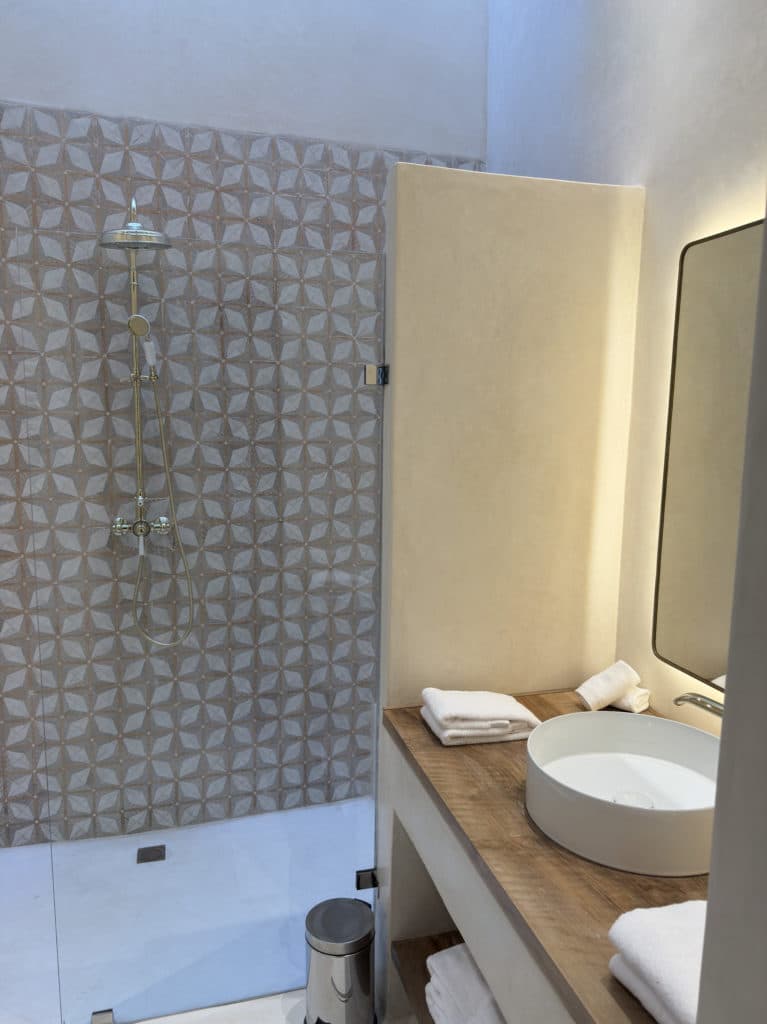 Les chambres de l'hôtel L'écrin à Marrakech