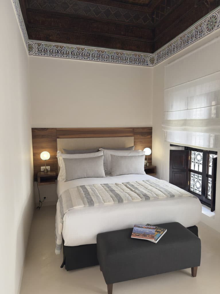Les chambres de l'hôtel L'écrin à Marrakech
