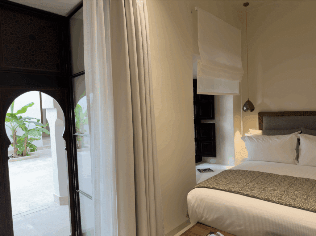 Les chambres de l'hôtel L'écrin à Marrakech