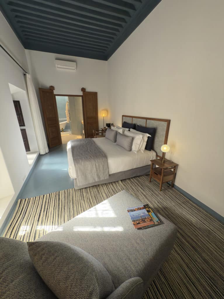 Les chambres de l'hôtel L'écrin à Marrakech