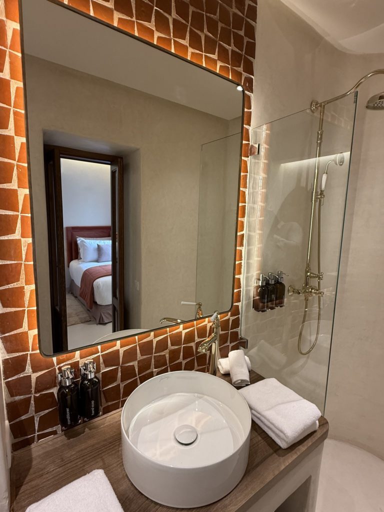 Les chambres de l'hôtel L'écrin à Marrakech